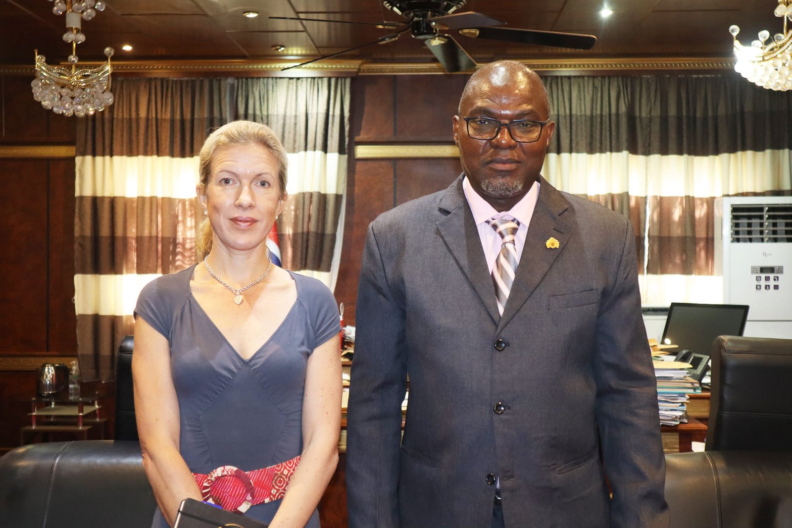 New British High Commissioner and Gambian Vice President Discuss Strengthening Bilateral Ties in Introductory Meeting