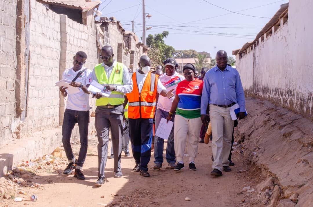 Exciting Progress on Kanifing Municipal Road Network Project (KMRNP) Site Visit