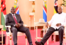 President William Ruto together with President Yoweri Museveni of Uganda at a meeting at State House Uganda on October 9, 2022. PCS
