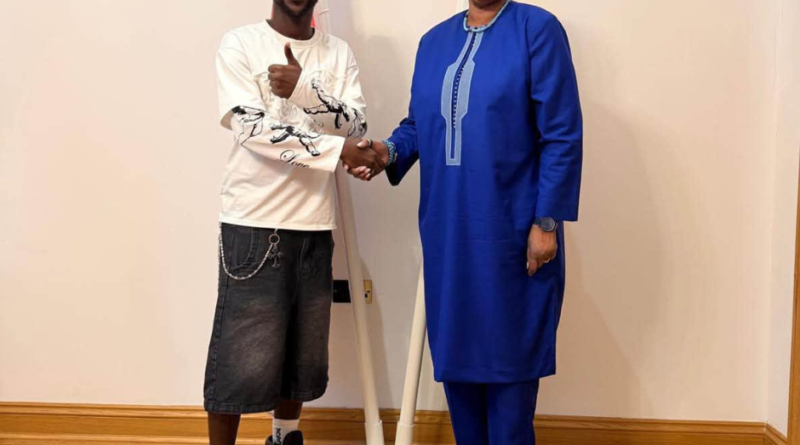 Attack Gaye Pays Courtesy Visit to the Gambia High Commission in London