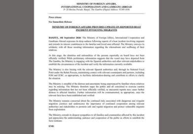 The Ministry of Foreign Affairs, International Cooperation and Gambians Abroad
