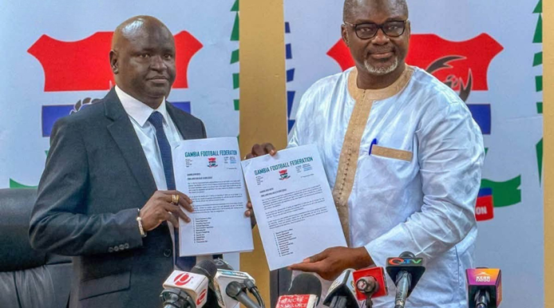 The President of the Gambia Football Federation (GFF)