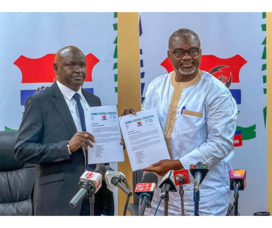 The President of the Gambia Football Federation (GFF)